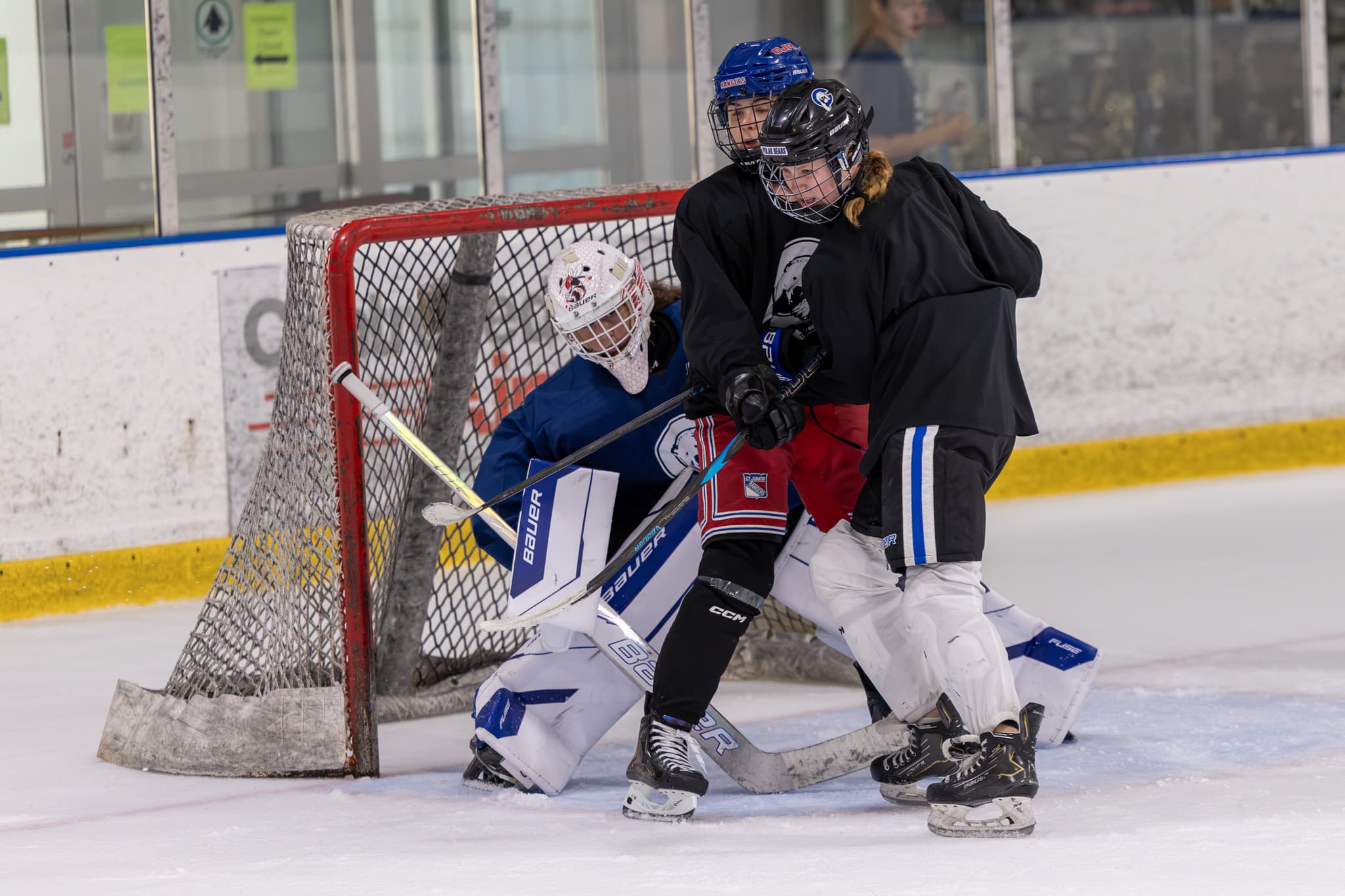 Recent ice hockey photograph shared on Instagram by Rink & Rein Photography