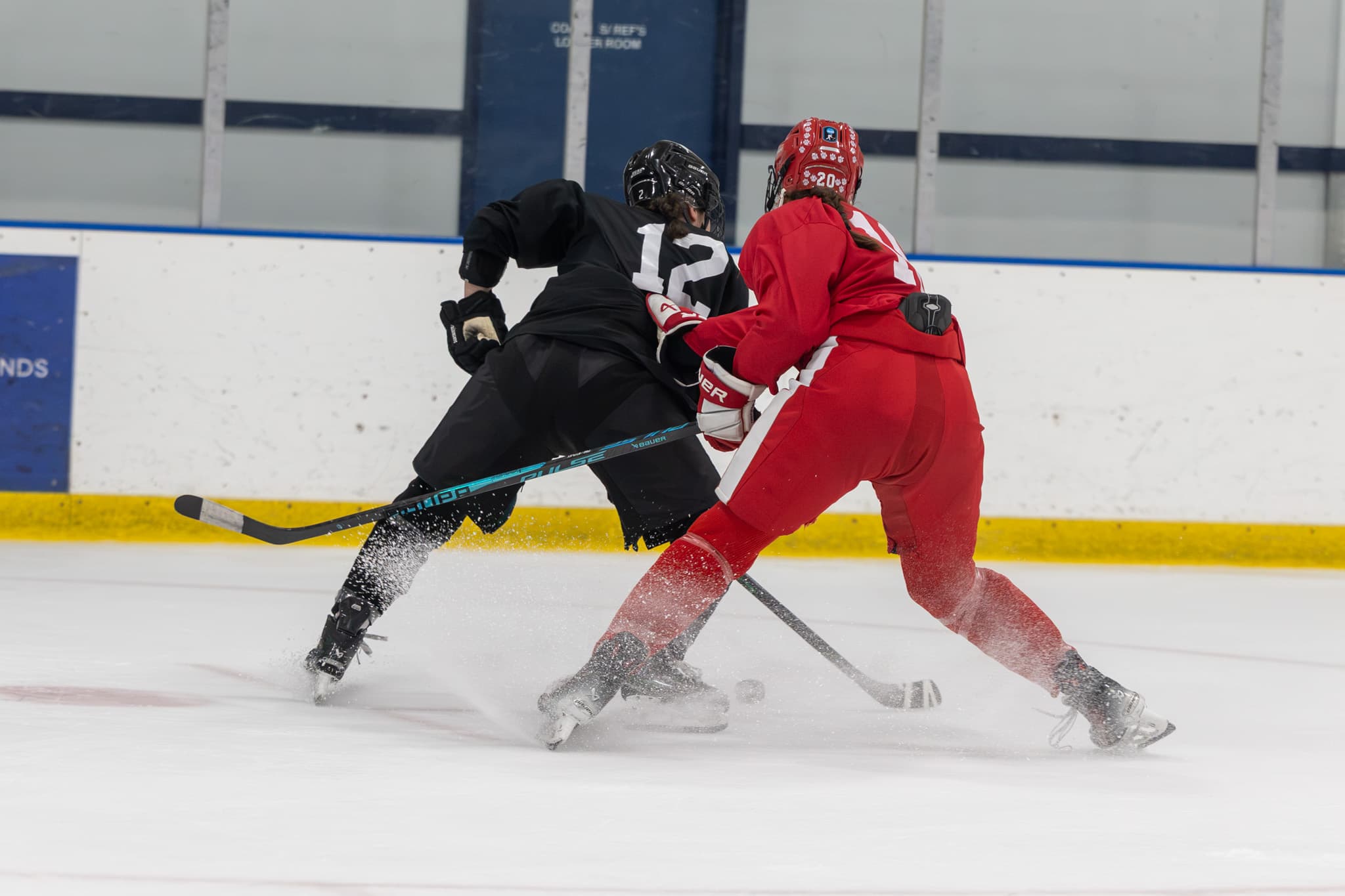 Recent ice hockey photograph shared on Instagram by Rink & Rein Photography